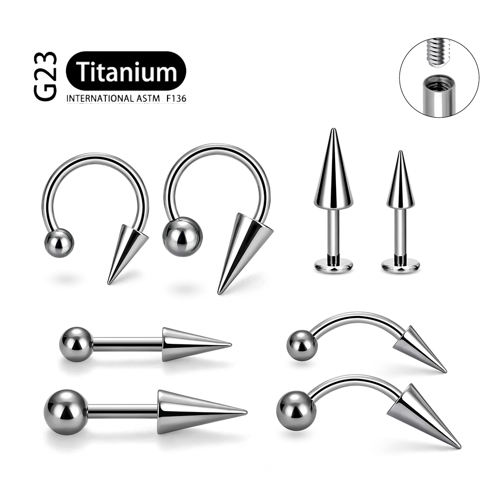 Body Jewelry Implants - 1 Uds. Grado de implante F136