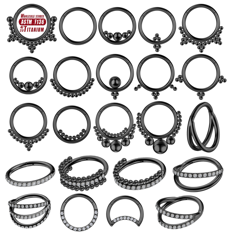 Body Jewelry Implants - F136 Piercing de titanio, anillo de