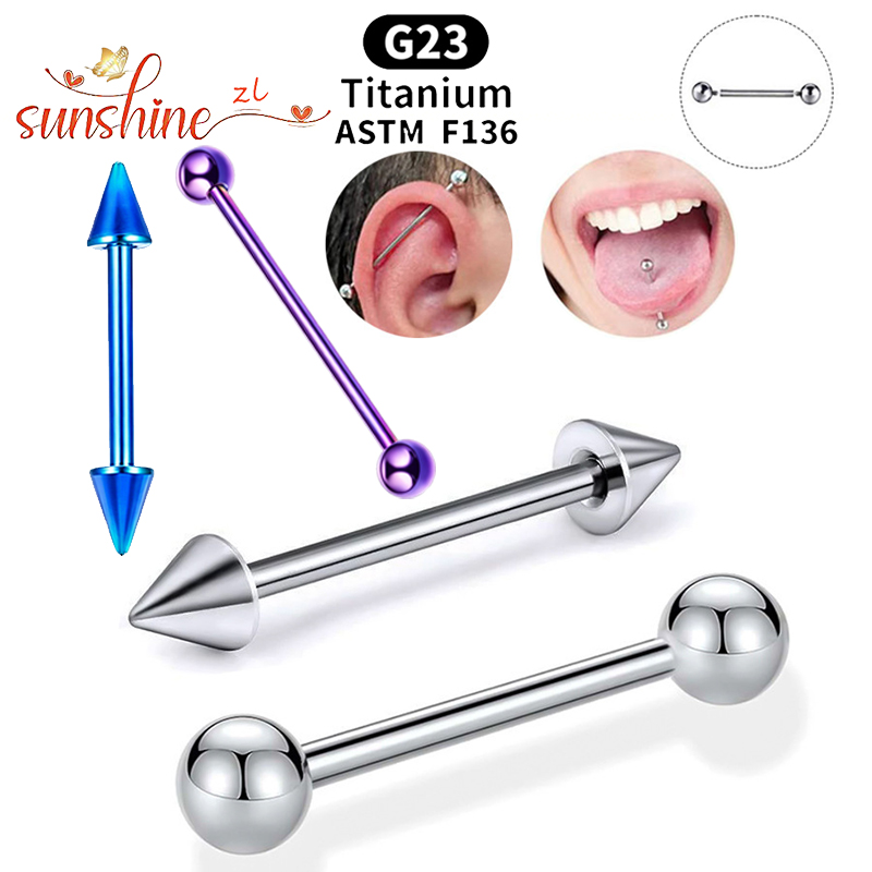 Body Jewelry Implants - Barra de Titanio Grado Implante ASTM