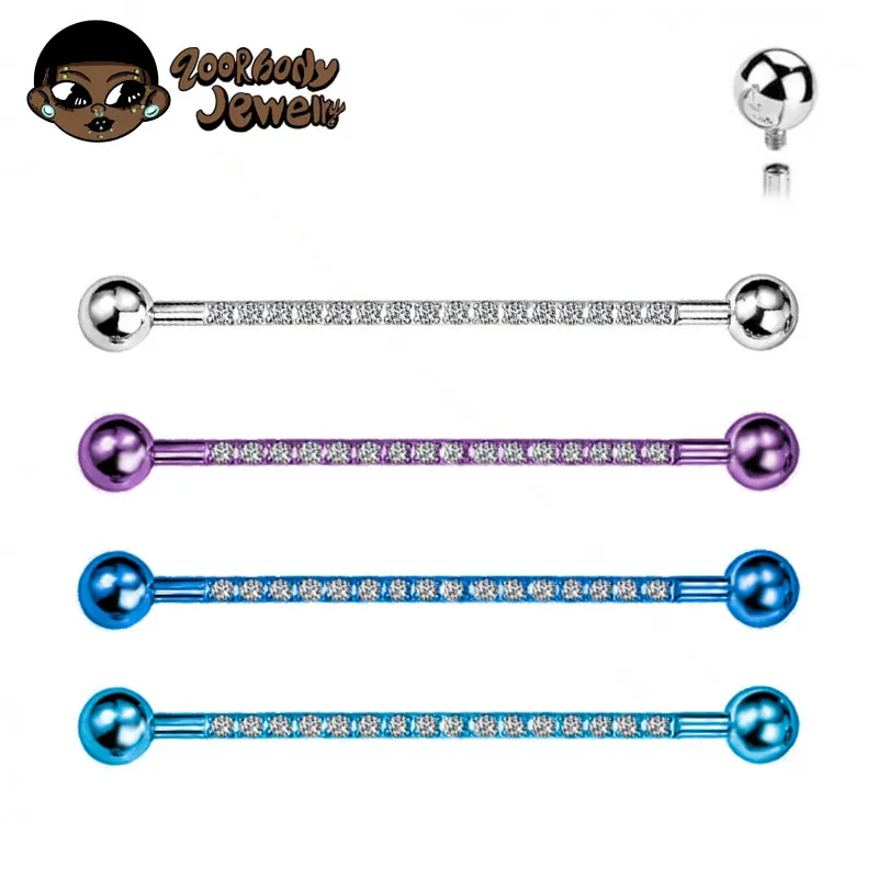 Body Jewelry Implants - F136 Grado de implante Titanio 14G