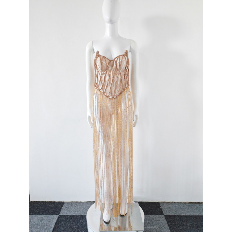 Body Jewelry For Backless Dress - Cadena de joyería para el cuerpo