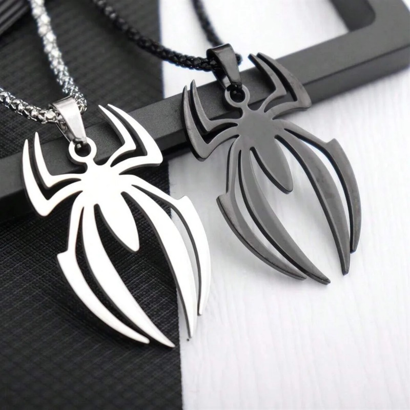 Body Jewelry Goth - Collar con Forma de Araña Gótica,