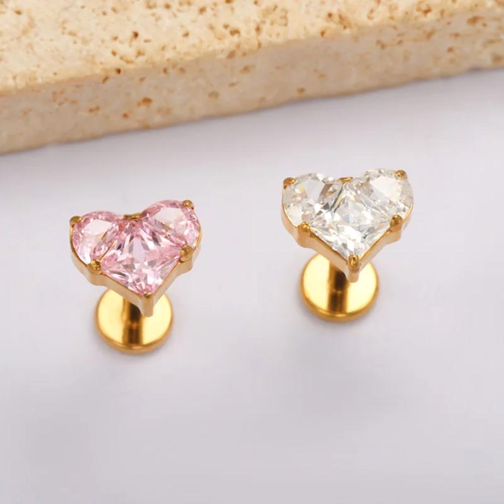 Pendiente de titanio ASTM F136 - Body Jewelry Implants reseña y precio