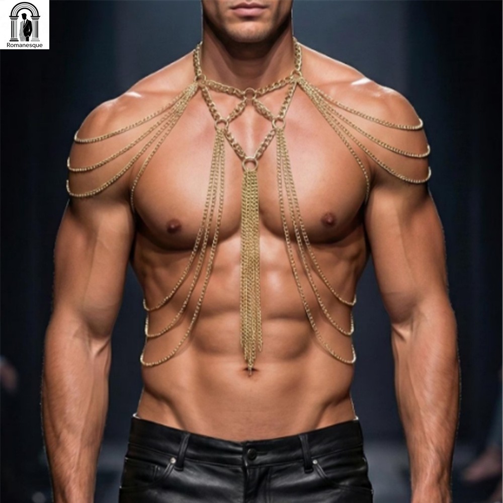 Cadena de cuerpo multicapa dor - Body Jewelry Goth reseña y precio