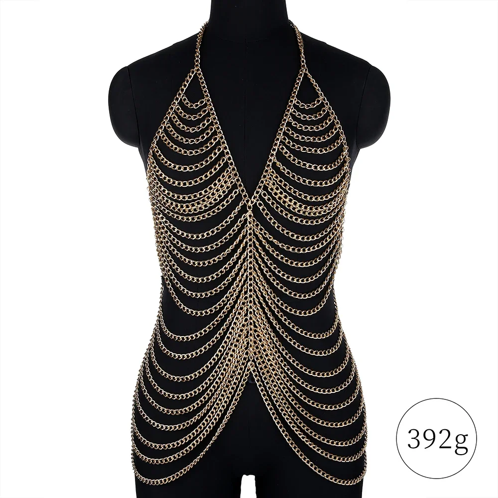 Vestido de cadena de cuerpo de - Body Jewelry For Backless Dress reseña y precio
