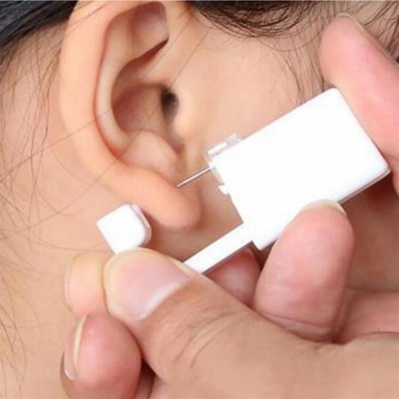 Kit de Pistola de Perforación  - Body Jewelry Cartilage Earrings reseña y precio
