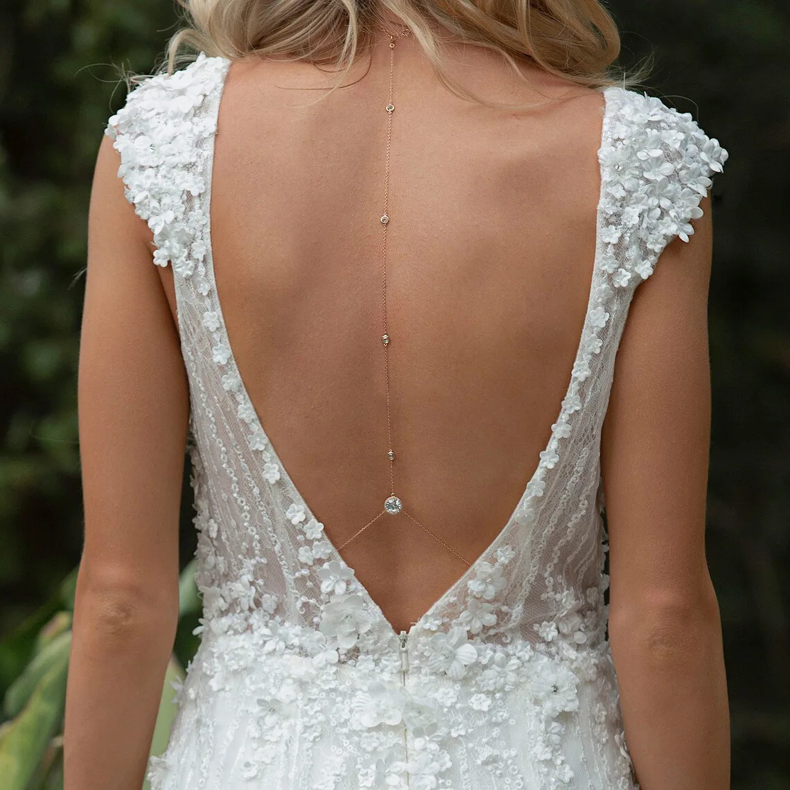 Cadena de cuerpo minimalista y - Body Jewelry For Backless Dress reseña y precio
