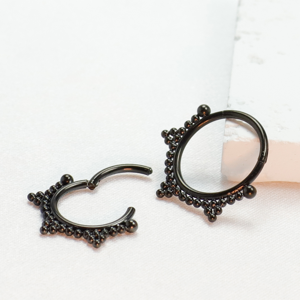F136 Piercing de titanio, anil - Body Jewelry Implants reseña y precio