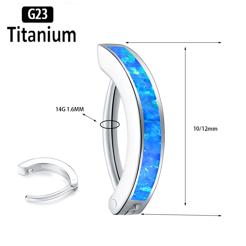 1 pieza 14G implante grado G23 - Body Jewelry Implants reseña y precio