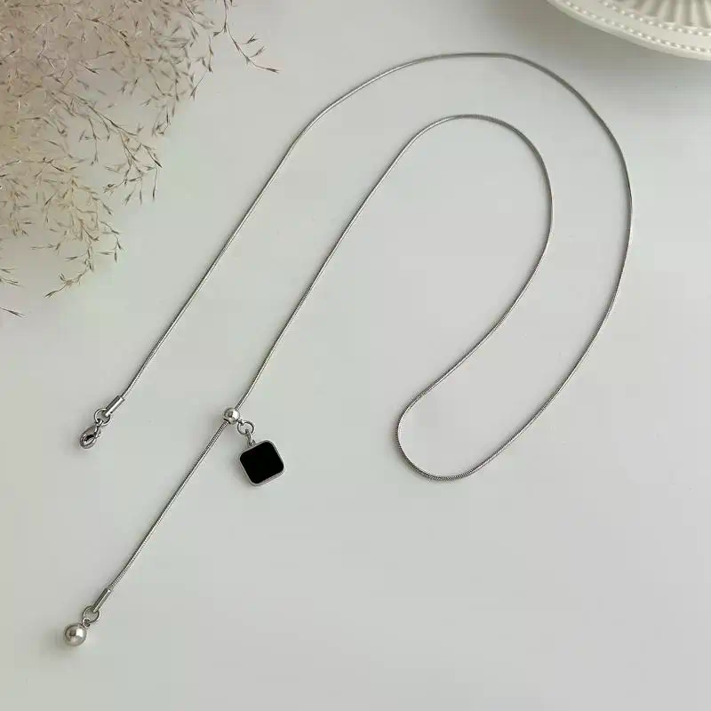 Cadena de espalda larga con pe - Body Jewelry For Backless Dress reseña y precio