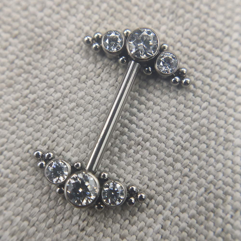 Anillo de perforación de pezón - Body Jewelry Implants reseña y precio