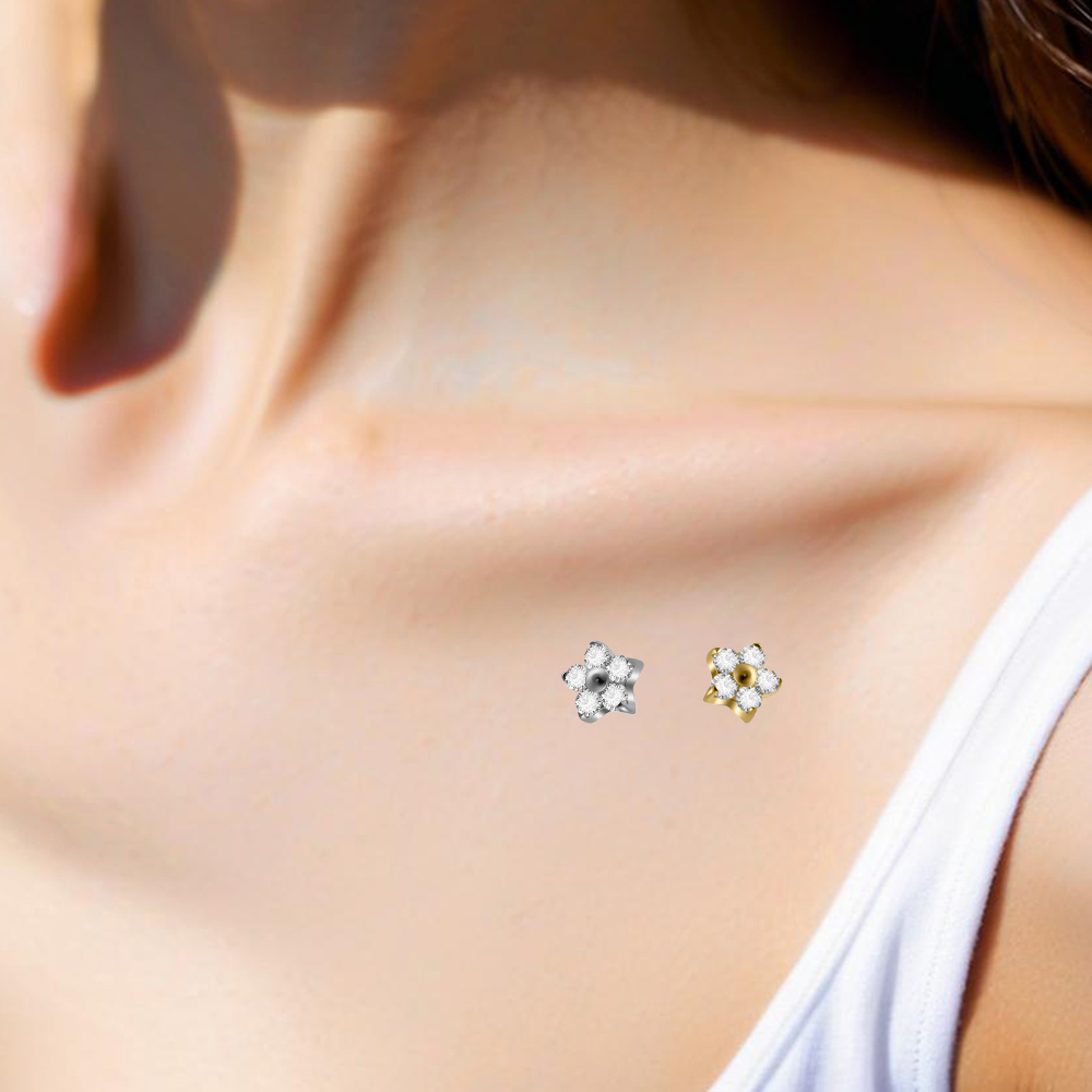 Ancla dérmica de titanio para  - Body Jewelry Implants reseña y precio